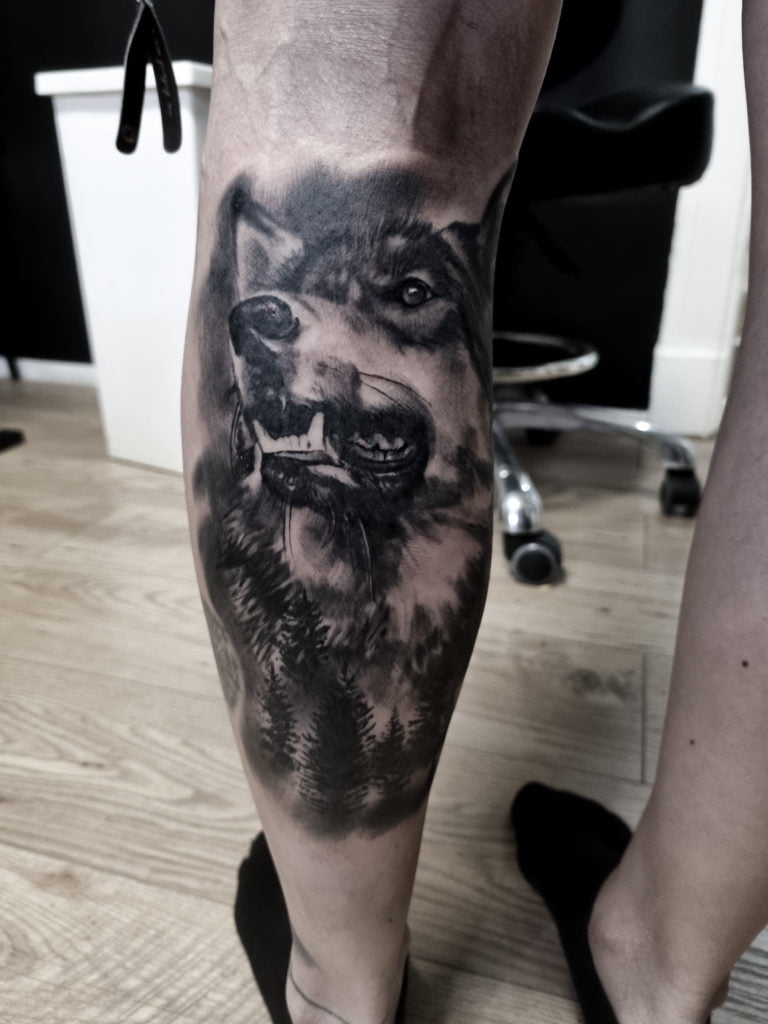 wolf tattoo lübeck