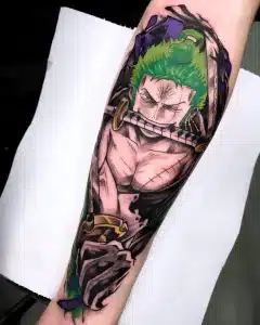 anime tattoo