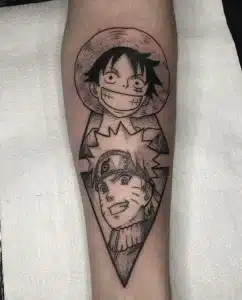 one piece anime naruto